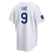 Men's #9 Gavin Lux Los Angeles Dodgers White Replica 2024 World Tour Seoul  Series Home Jersey